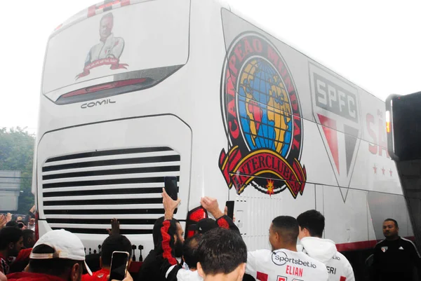 Sudamericana Soccer Cup 2022 Finale Sao Paulo Independiente Del Valle — Foto Stock