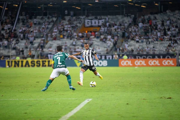 Brasilian Mestaruus 2022 Atletico Mineiro Palmeiras Syyskuu 2022 Belo Horizonte — kuvapankkivalokuva