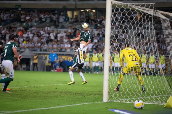 Campeonato Brasileño Fútbol 2022 Atlético Mineiro Palmeiras Septiembre 2022 Belo — Foto de Stock