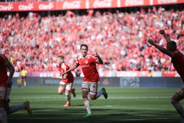 Brezilya Futbol Şampiyonası: Uluslararası Santos 'a karşı. 1 Ekim 2022, Porto Alegre, Rio Grande do Sul, Brezilya: Brezilya 'nın Beira-Rio Stadyumu' nda düzenlenen 29.