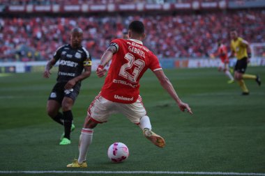 Brezilya Futbol Şampiyonası: Uluslararası Santos 'a karşı. 1 Ekim 2022, Porto Alegre, Rio Grande do Sul, Brezilya: Brezilya 'nın Beira-Rio Stadyumu' nda düzenlenen 29.