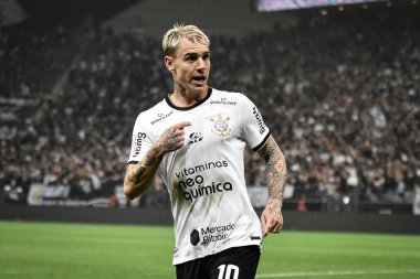 Brezilya Futbol Şampiyonası: Korintliler ve Cuiaba. 1 Ekim 2022, Sao Paulo, Brezilya: Corinthians ve Cuiaba arasındaki futbol maçı, 2022 Brezilya Futbol Şampiyonası 'nın 29.