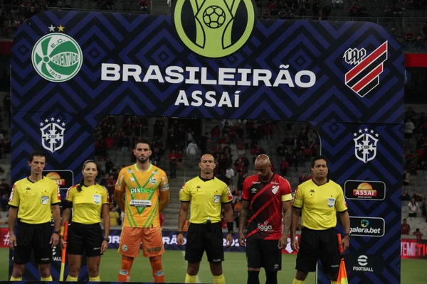 Brasiliansk Fotboll Mästerskap Athletico Paranaense Juventude Oktober 2022 Curitiba Parana — Stockfoto