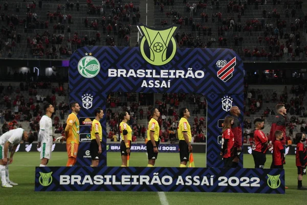 Brasilianische Fußballmeisterschaft Athletico Paranaense Gegen Juventus Oktober 2022 Curitiba Parana — Stockfoto