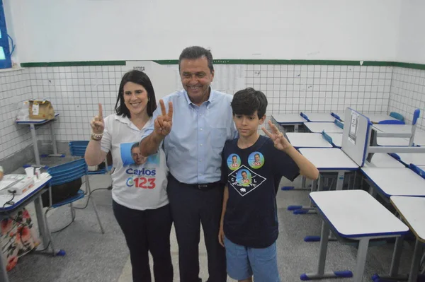Выборы Бразилии Голосование Штате Риу Гранди Норти Октября 2022 Года — стоковое фото