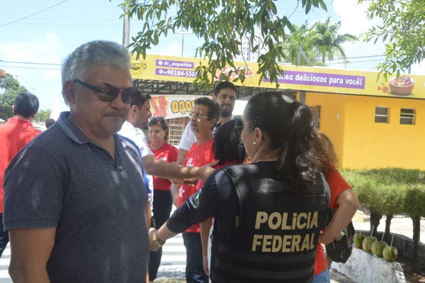 ブラジル選挙 リオグランデ州の投票はノルテを行います 10月2 2022 Natal Rio Grande Norte ブラジル 州のいくつかの選挙大学で知事 — ストック写真