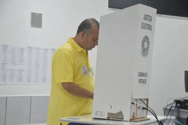 Wahlen Brasilien Abstimmung Bundesstaat Rio Grande Norte Oktober 2022 Natal — Stockfoto