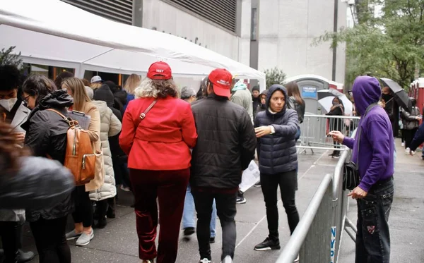 Nuevo Los Brasileños Votan Nueva York Octubre 2022 Nueva York — Foto de Stock