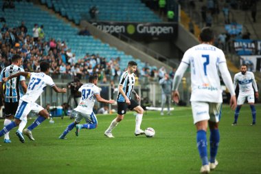 Brezilya Futbol Şampiyonası - İkinci Lig: Gremio CSA 'ya karşı. 4 Ekim 2022, Porto Alegre, Rio Grande do Sul, Brezilya: Gremio ve CSA arasındaki futbol maçı, Brezilya Futbol Şampiyonası 'nın 33. turu için geçerlidir - İkinci Lig