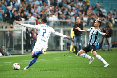 Brezilya Futbol Şampiyonası - İkinci Lig: Gremio CSA 'ya karşı. 4 Ekim 2022, Porto Alegre, Rio Grande do Sul, Brezilya: Gremio ve CSA arasındaki futbol maçı, Brezilya Futbol Şampiyonası 'nın 33. turu için geçerlidir - İkinci Lig