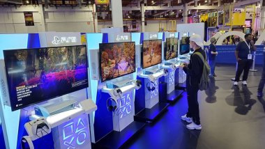 Sao Paulo 'daki Expo Center Norte' de Brezilya Game Show 'un 13.' sünün açılışı. 6 Ekim 2022, Sao Paulo, Brezilya: Latin Amerika 'nın en büyük video oyunu fuarı olan BGS' nin 13.