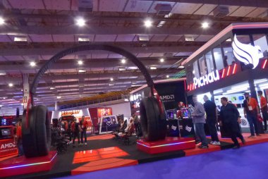 Sao Paulo 'daki Expo Center Norte' de Brezilya Game Show 'un 13.' sünün açılışı. 6 Ekim 2022, Sao Paulo, Brezilya: Latin Amerika 'nın en büyük video oyunu fuarı olan BGS' nin 13.