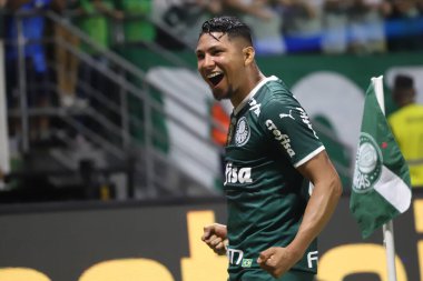 Brezilya Futbol Şampiyonası: Palmeiras Coritiba 'ya karşı. 6 Ekim 2022, Sao Paulo, Brezilya: Palmeiras ile Coritiba arasındaki futbol maçı, Brezilya Futbol Şampiyonası 'nın 30. turu için geçerli, Sao Paulo' daki Allianz Parque Stadyumu 'nda düzenlendi.