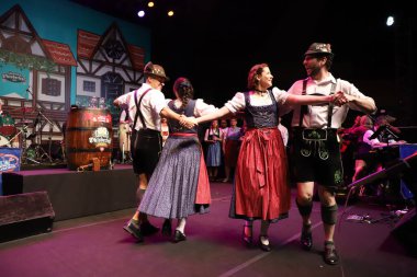 5. Sao Paulo Ekim Festivali 2022 'nin açılışı. 7 Ekim 2022, Sao Paulo, Brezilya: Sao Paulo Belediyesi Kültür Bakanı Aline Torres, Sergio Sa Leitao, Kültür ve Yaratıcı Ekonomi Genel Sekreteri 