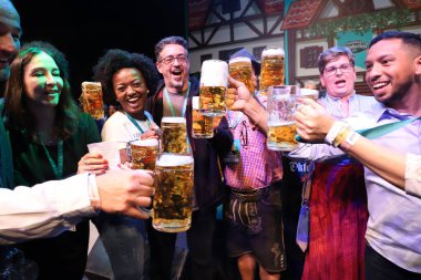 5. Sao Paulo Ekim Festivali 2022 'nin açılışı. 7 Ekim 2022, Sao Paulo, Brezilya: Sao Paulo Belediyesi Kültür Bakanı Aline Torres, Sergio Sa Leitao, Kültür ve Yaratıcı Ekonomi Genel Sekreteri 