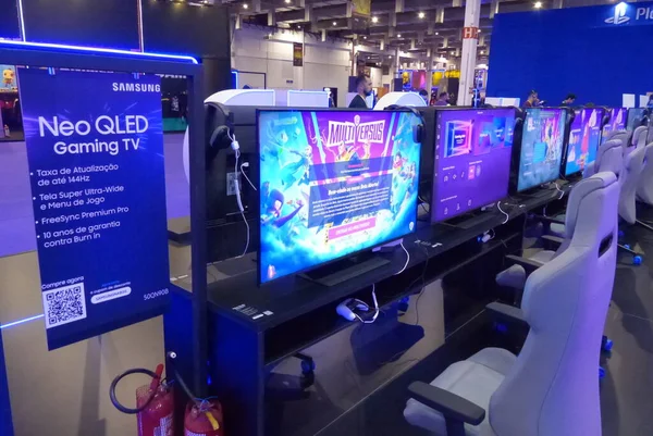 Abertura Décima Terceira Edição Brasil Game Show Centro Exposições Norte — Fotografia de Stock