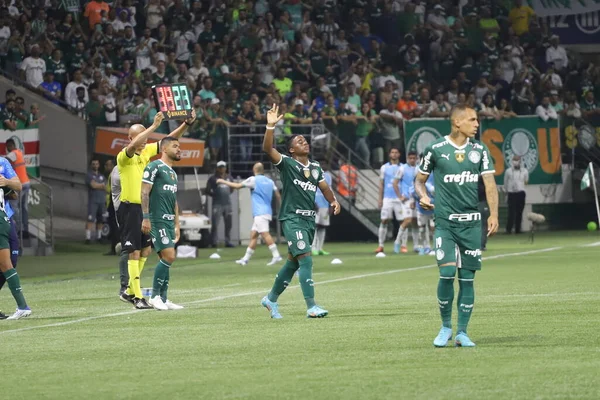 Mistrzostwa Brazylii Piłce Nożnej Palmeiras Coritiba Października 2022 Sao Paulo — Zdjęcie stockowe