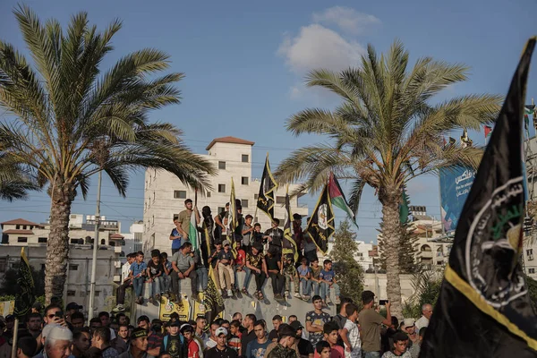 Movimento Jihad Islâmica Grande Ocasião 35Th Aniversário Sua Fundação Outubro — Fotografia de Stock