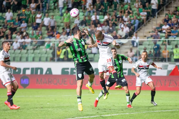 Brazilian Soccer Championship America Sao Paulo October 2022 Soccer Match — Stock Photo, Image