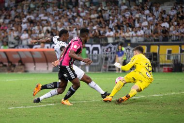 Brezilya Futbol Şampiyonası: Atletico-MG Ceara 'ya karşı. 9 Ekim 2022, Belo Hozironte, Minas Gerais, Brezilya: Mineirao Stadyumu 'nda düzenlenen Brezilya Futbol Şampiyonası' nın 31. turu için geçerli olan Atletico-MG ve Ceara arasındaki futbol maçı