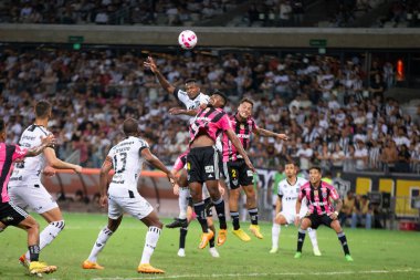 Brezilya Futbol Şampiyonası: Atletico-MG Ceara 'ya karşı. 9 Ekim 2022, Belo Hozironte, Minas Gerais, Brezilya: Mineirao Stadyumu 'nda düzenlenen Brezilya Futbol Şampiyonası' nın 31. turu için geçerli olan Atletico-MG ve Ceara arasındaki futbol maçı