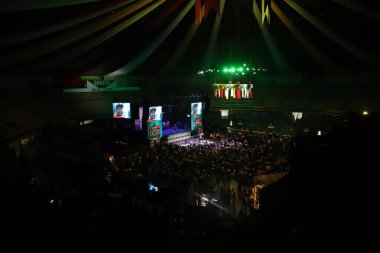 Sao Paulo Ekim Festivali 'nin ilk haftasonunda hareket. 9 Ekim 2022, Sao Paulo, Brezilya: Sao Paulo Oktoberfest 2022 'nin ilk haftasonu boyunca Sao Paulo, Sao Paulo' daki Ibirapuera Spor Salonu Kompleksi 'nde 9 Ekim Pazar günü hareket). 