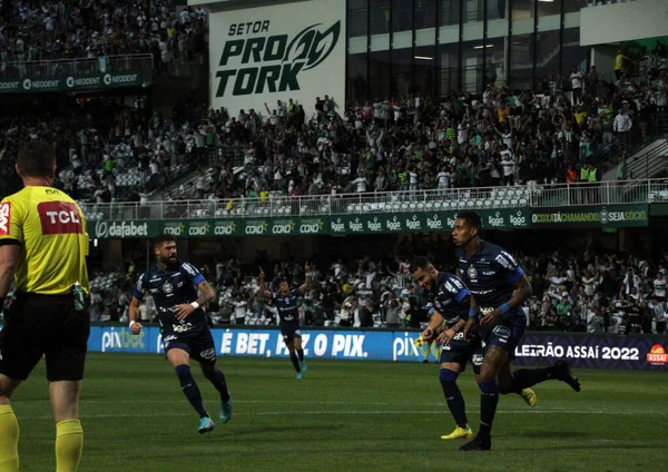 Βραζιλιάνικο Πρωτάθλημα Ποδοσφαίρου Coritiba Red Bull Bragantino Οκτωβρίου 2022 Curitiba — Φωτογραφία Αρχείου