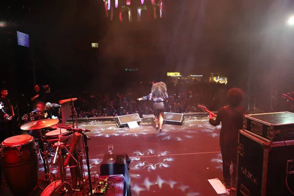 Show Brazilian Singer Paula Lima Sao Paulo Oktoberfest October 2022 — Stock Photo, Image