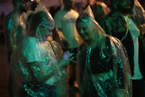 Het Publiek Woont Het Eerste Weekend Van Sao Paulo Oktoberfest — Stockfoto