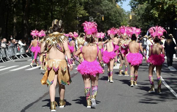 Desfile Del Día Hispano Nyc 2022 Octubre 2022 Nueva York —  Fotos de Stock
