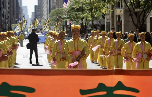Kolumbus Day Parade 2022 Nyc Oktober 2022 New York Usa — Stockfoto