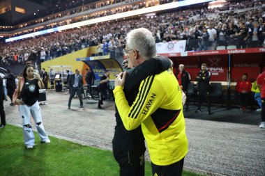 Brezilya Futbol Kupası - Finaller: Korintliler Flamengo 'ya karşı. 12 Ekim 2022, Sao Paulo, Brezilya: Korintliler ve Flamengo arasındaki futbol maçı, Brezilya Futbol Kupası için geçerli - finaller, 12 Çarşamba günü Sao Paulo 'daki Neo Quimica Arena Stadyumu' nda yapıldı.). 