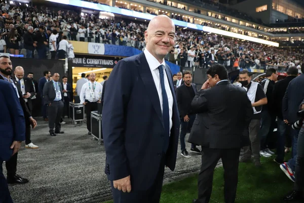 Copa Brasil Futebol Finais Corinthians Flamengo Outubro 2022 São Paulo — Fotografia de Stock