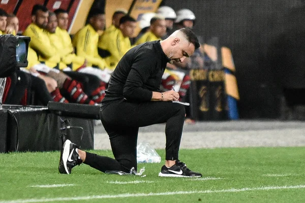 Copa Fútbol Brasil Finales Corinthians Flamengo Octubre 2022 Sao Paulo — Foto de Stock