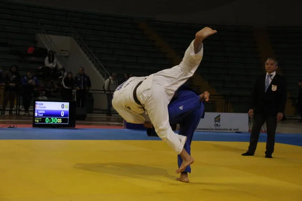 Kwalificatie Nationale Selectie Braziliaanse Sub Sub Judo Curitiba Oktober 2022 — Stockfoto