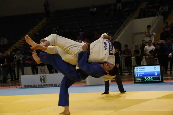 Qualification Sélection Nationale Brésil Sub Sub Judo Curitiba Octobre 2022 — Photo
