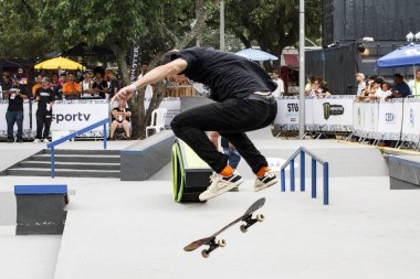 STU Açık Rio 2022. 14 Ekim 2022, Rio de Janeiro, Brezilya: STU Açık Rio 2022, O Meydanı, Barra da Tijuca, Rio de Janeiro, Cuma (14)). 