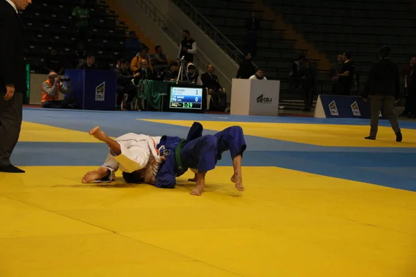 Championnat Brésilien Judo Des Moins Ans Déroule Curitiba Octobre 2022 — Photo
