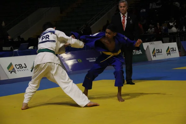 Brazilian Judo Championship Held Curitiba October 2022 Curitiba Parana Brazil — Stock Photo, Image