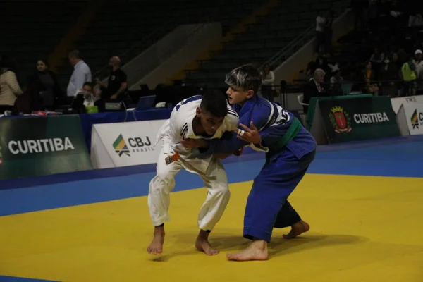 Brezilya Yaş Altı Judo Şampiyonası Curitiba Düzenlenmektedir Ekim 2022 Curitiba — Stok fotoğraf