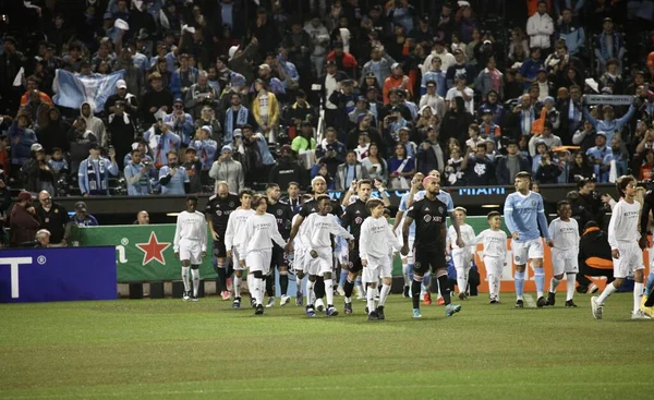 2022 Audi Mls Cup Playoff Tra Nycfc Inter Miami Ottobre — Foto Stock