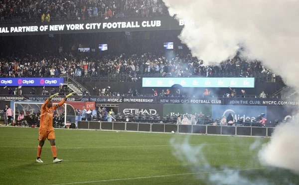 Nycfc Wygrał 2022 Audi Mls Cup Playoffs Runda Pomiędzy Inter — Zdjęcie stockowe