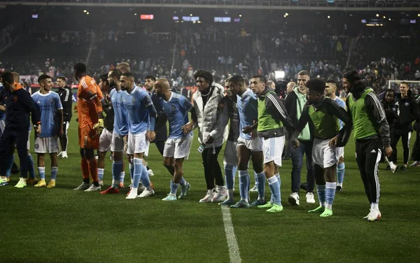 Nycfc Vinto 2022 Audi Mls Cup Playoff Tra Contro Inter — Foto Stock