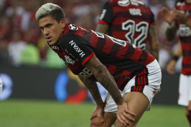 Brezilya Futbol Kupası - Finaller: Flamengo Corinthians 'a karşı. 19 Ekim 2022, Rio de Janeiro, Brezilya: Famengo ile Corinthians arasındaki futbol maçı, 19 Çarşamba günü Rio de Janeiro 'daki Maracana Stadyumu' nda düzenlenen Brezilya Futbol Kupası finali için geçerli.).