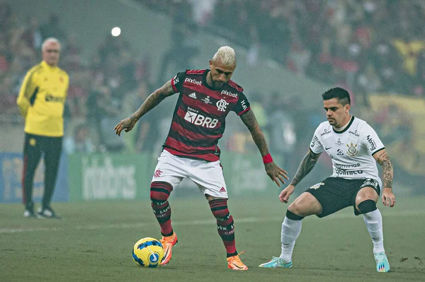 Brezilya Futbol Kupası Finaller Flamengo Corinthians Karşı Ekim 2022 Rio — Stok fotoğraf