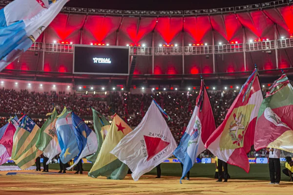 Brazílie Soccer Cup Finále Flamengo Corinthians Října2022 Rio Janeiro Brazílie — Stock fotografie