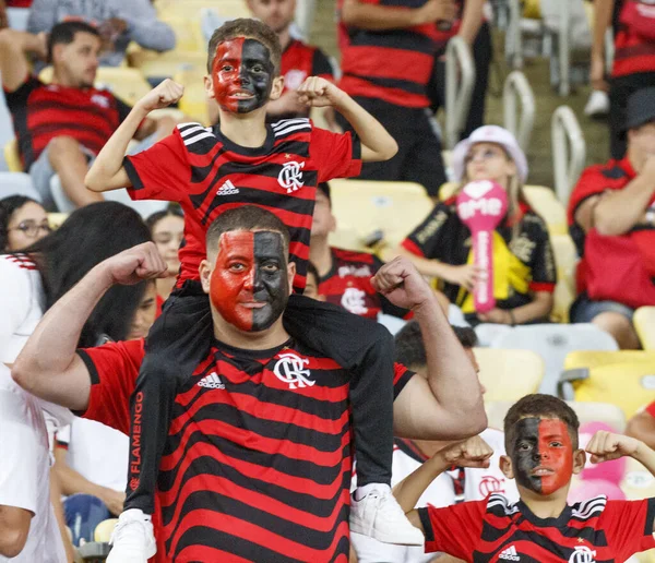 Copa Fútbol Brasil Finales Flamengo Corinthians Octubre 2022 Río Janeiro — Foto de Stock