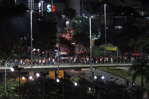 Brezilya Futbol Kupası Finaller Flamengo Corinthians Karşı Ekim 2022 Rio — Stok fotoğraf