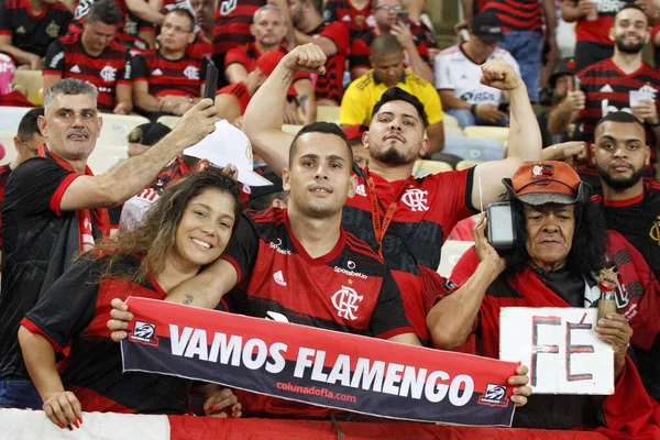 巴西足球杯 弗拉门戈对科林斯队 2022年10月19日 巴西里约热内卢 Famengo和Corinthians之间的足球比赛 19日 在里约热内卢马拉卡纳体育场举行的巴西足球杯决赛有效 — 图库照片