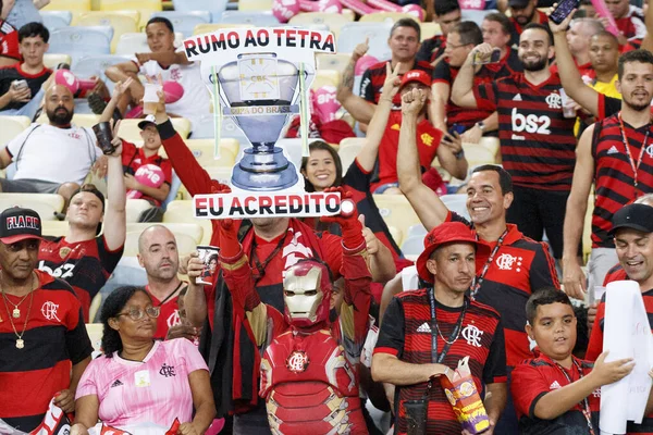 Brasilianische Fußballmeisterschaft Finale Flamengo Gegen Corinthians Oktober 2022 Rio Janeiro — Stockfoto